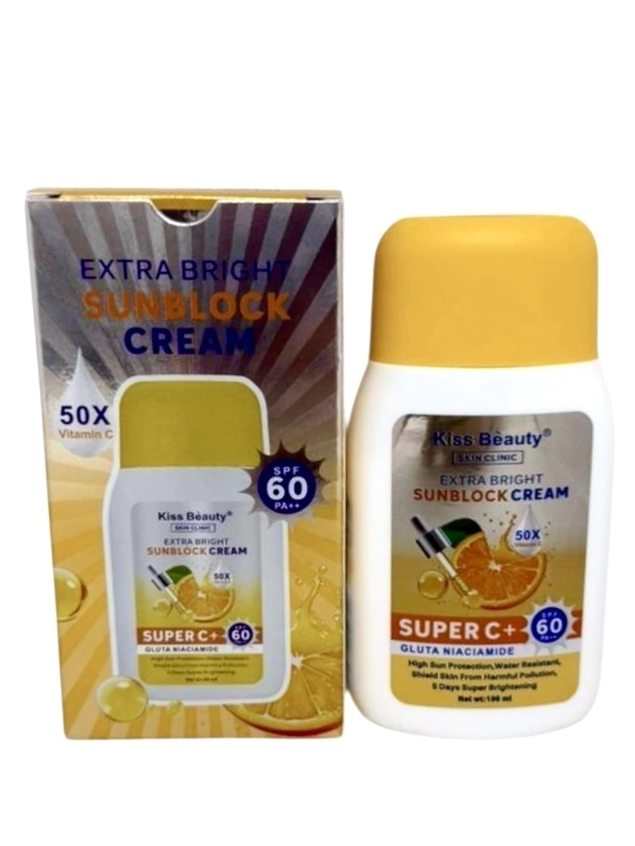 Protector solar super C+ FPS60 Kiss Beauty 100ml